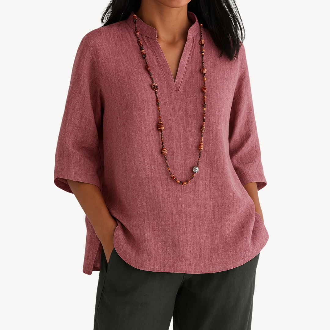 Linda – Women’s Elegant Tunic Blouse