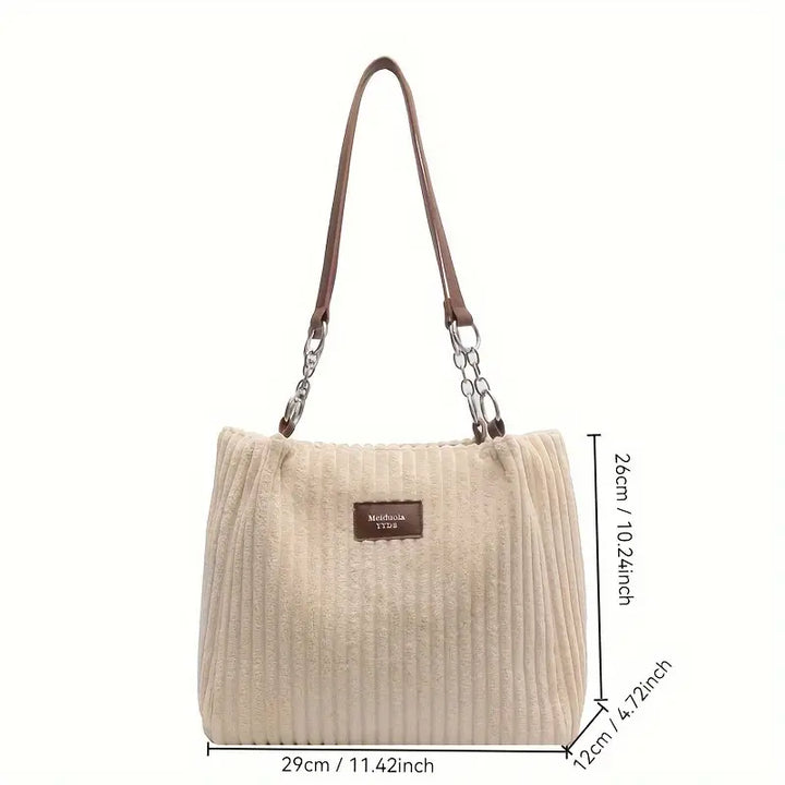 MEGAN™ - COTTON CORDUROY BAG