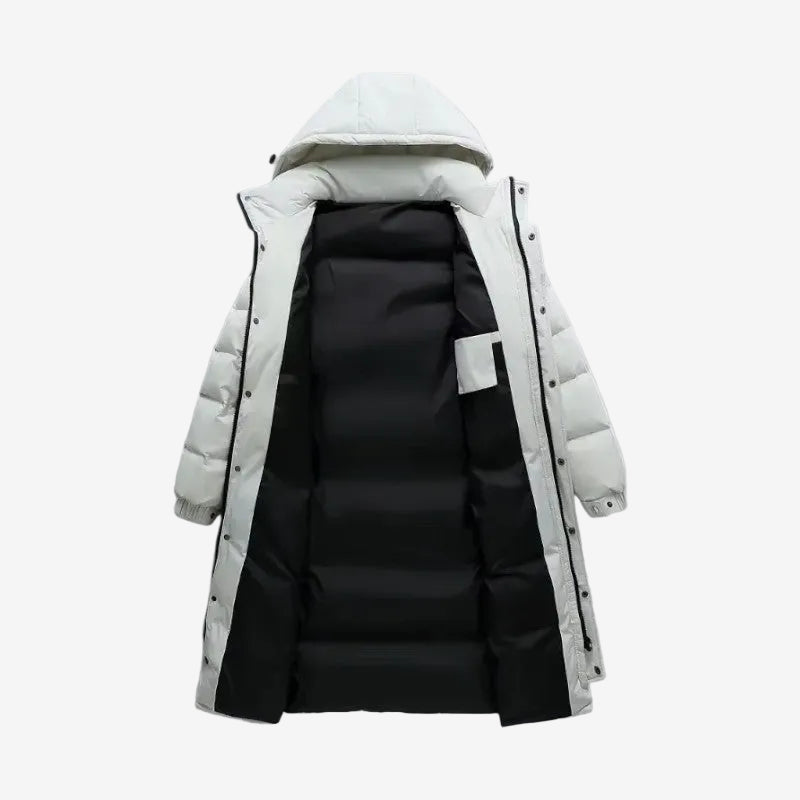Daniel – Men’s Hooded Long Winter Puffer Jacket