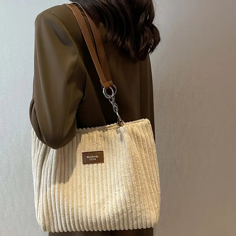 MEGAN™ - COTTON CORDUROY BAG