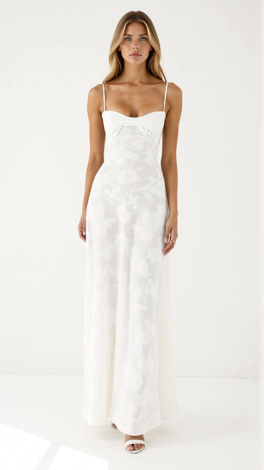 Beatrice – Women’s Wedding Guest Maxi Slip Dress