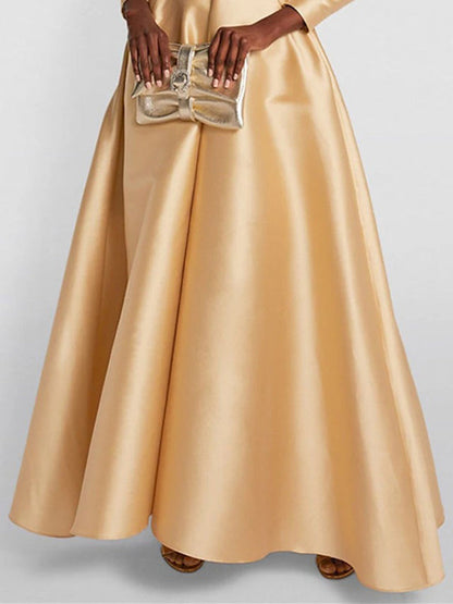 Valentina – Women’s A-Line V-Neck Maxi Dress