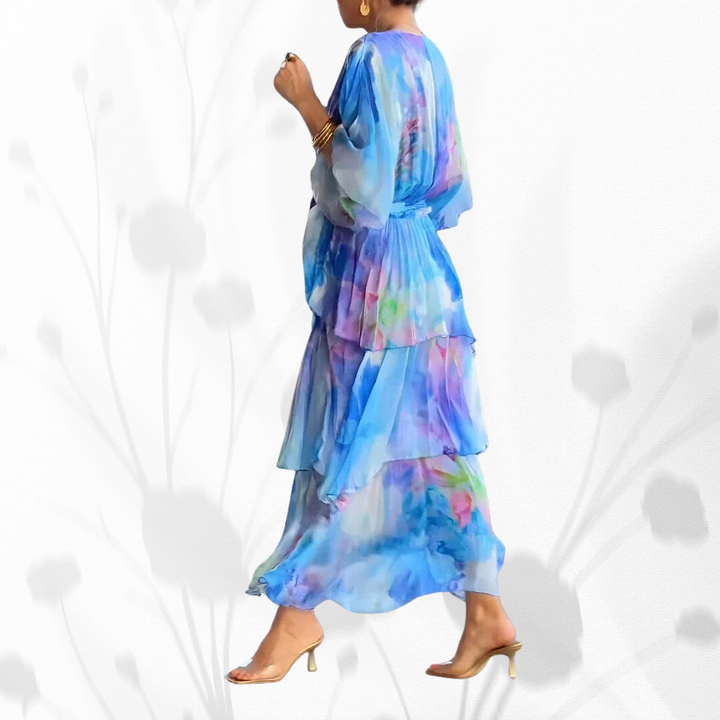 CAMILLE™ - CHIC CHIFFON MIDI DRESS