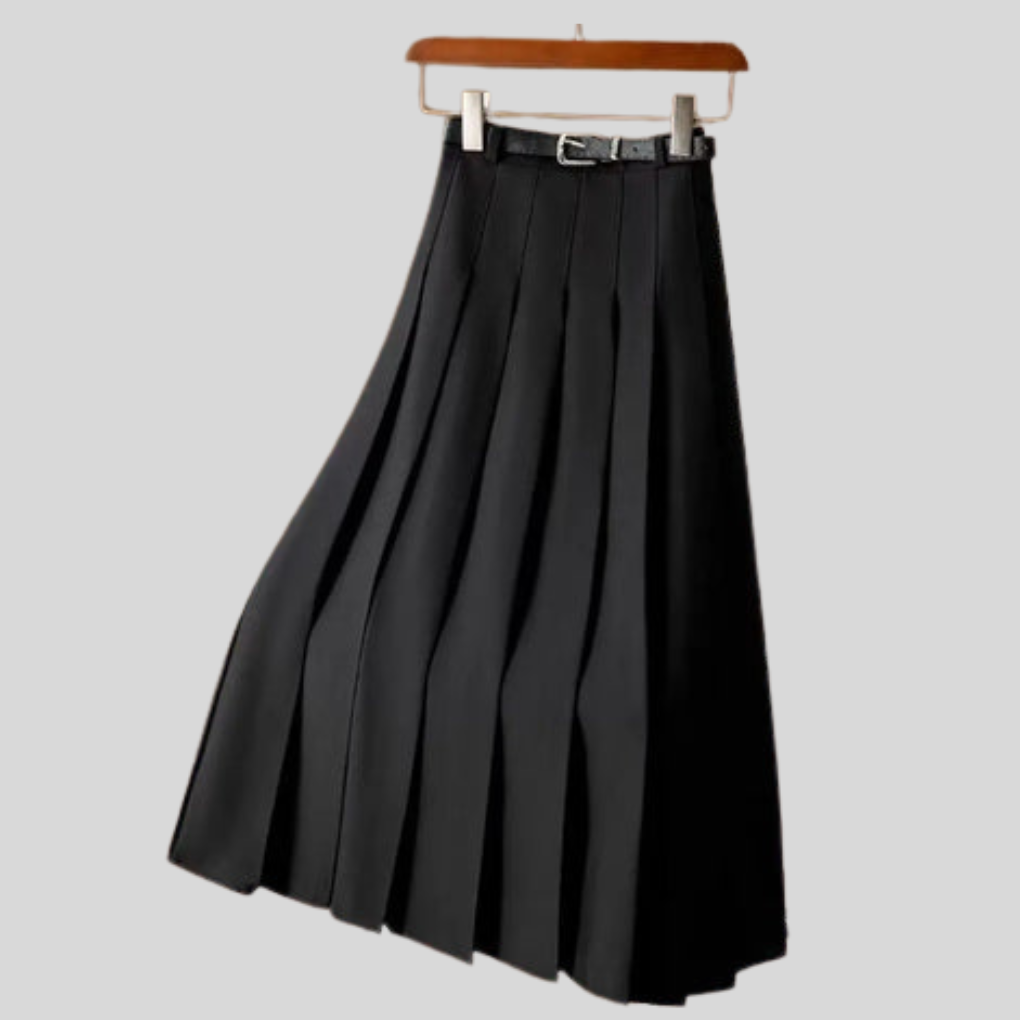 Solene – Women’s Casual Mid-Length Skirt