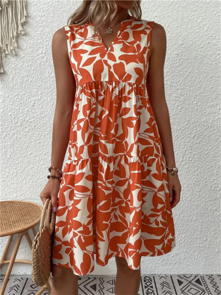 Sophia – Women’s Floral A-Line Summer Dress
