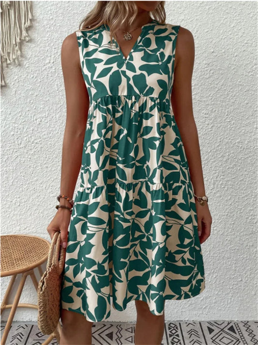 Sophia – Women’s Floral A-Line Summer Dress