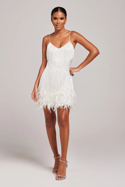 Margaret – Women’s Fringe Detail Cocktail Dress