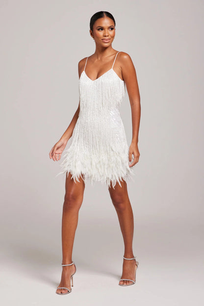 Margaret – Women’s Fringe Detail Cocktail Dress