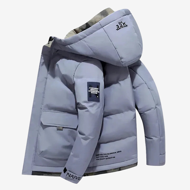 Lorenzo – Men’s Hooded Padded Winter Puffer Jacket