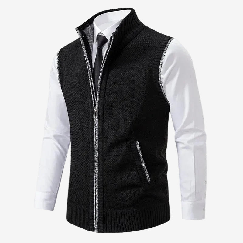 Francis – Men’s Zip-Up Sweater Vest