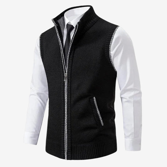 Francis – Men’s Zip-Up Sweater Vest