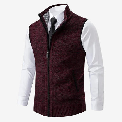 Francis – Men’s Zip-Up Sweater Vest