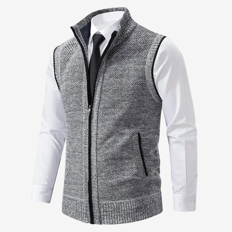 Francis – Men’s Zip-Up Sweater Vest