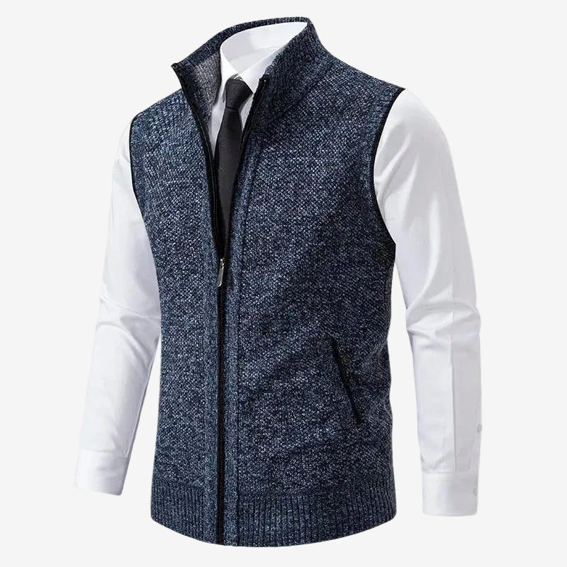 Francis – Men’s Zip-Up Sweater Vest