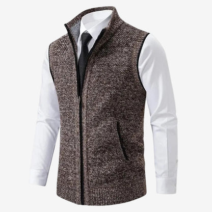 Francis – Men’s Zip-Up Sweater Vest