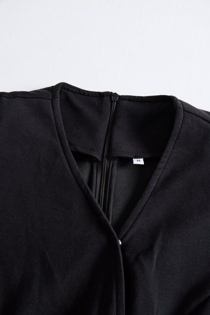 Mirella – Women’s Wrap-Style Buttoned Midi Dress