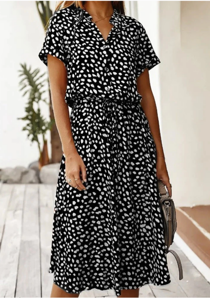 LOUISA™ - POLKADOT LOOSE FIT DRESS