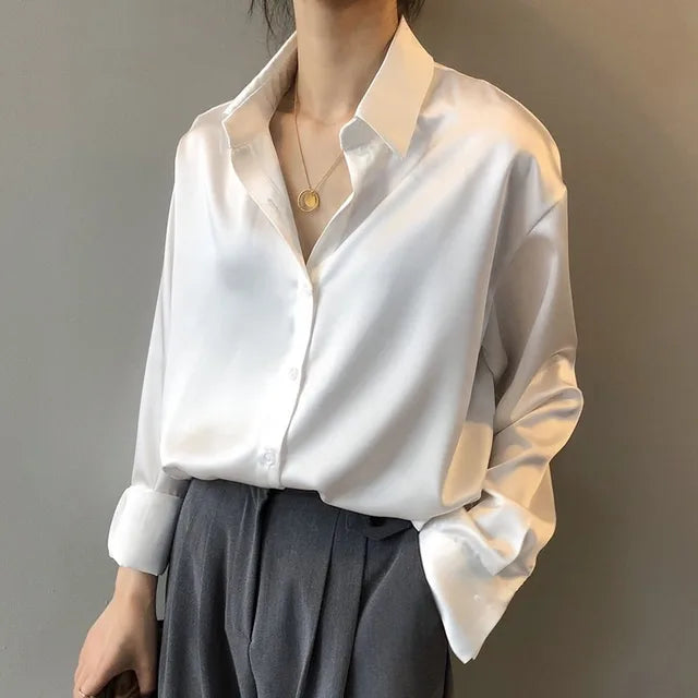 Olivia – Women’s Elegant Fit Shirt Blouse