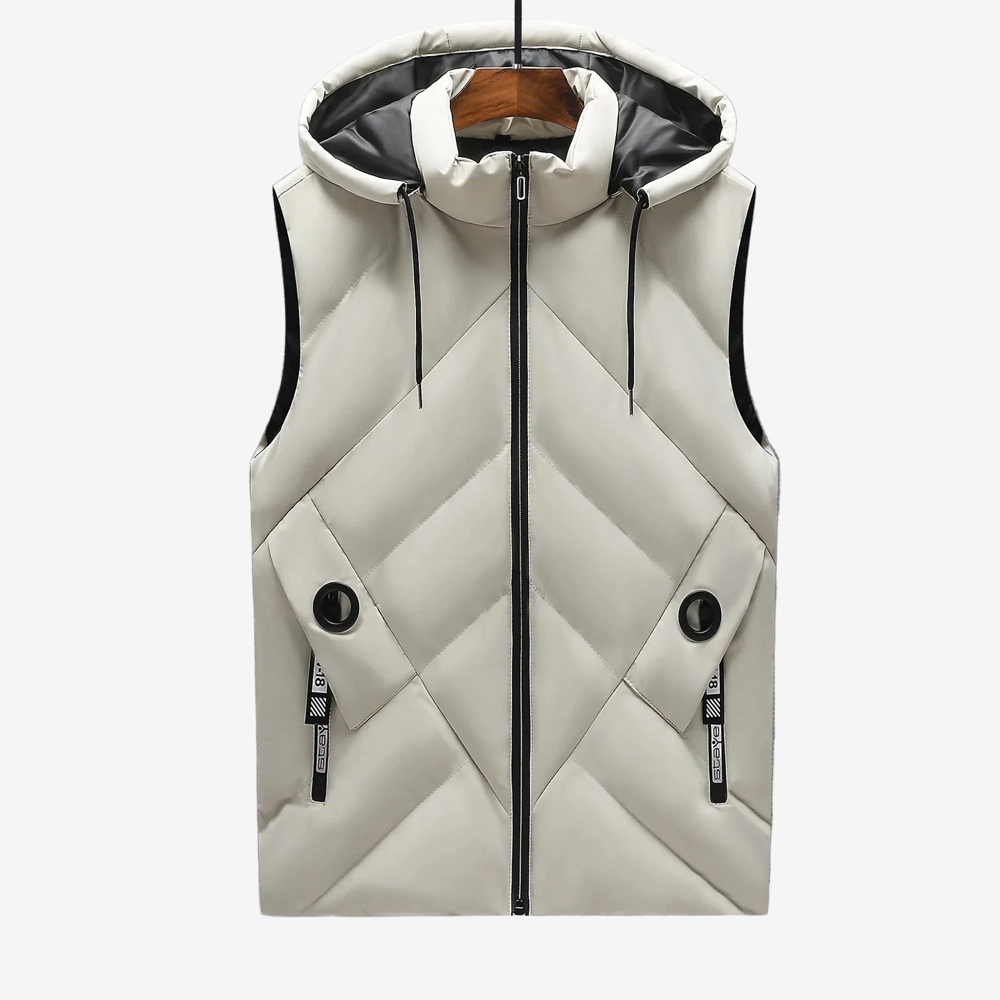 Evan – Men’s Hooded Quilted Puffer Vest
