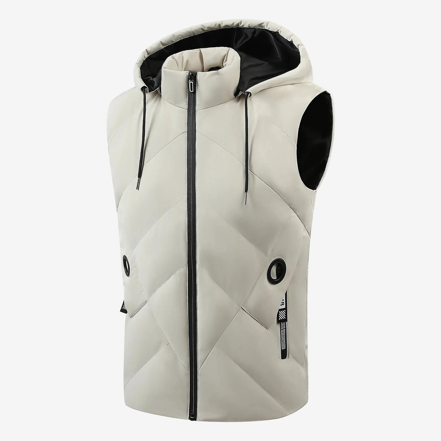 Evan – Men’s Hooded Quilted Puffer Vest