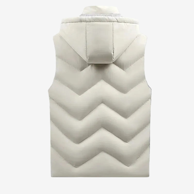 Evan – Men’s Hooded Quilted Puffer Vest