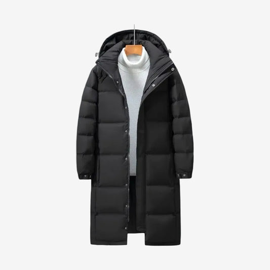 Daniel – Men’s Hooded Long Winter Puffer Jacket