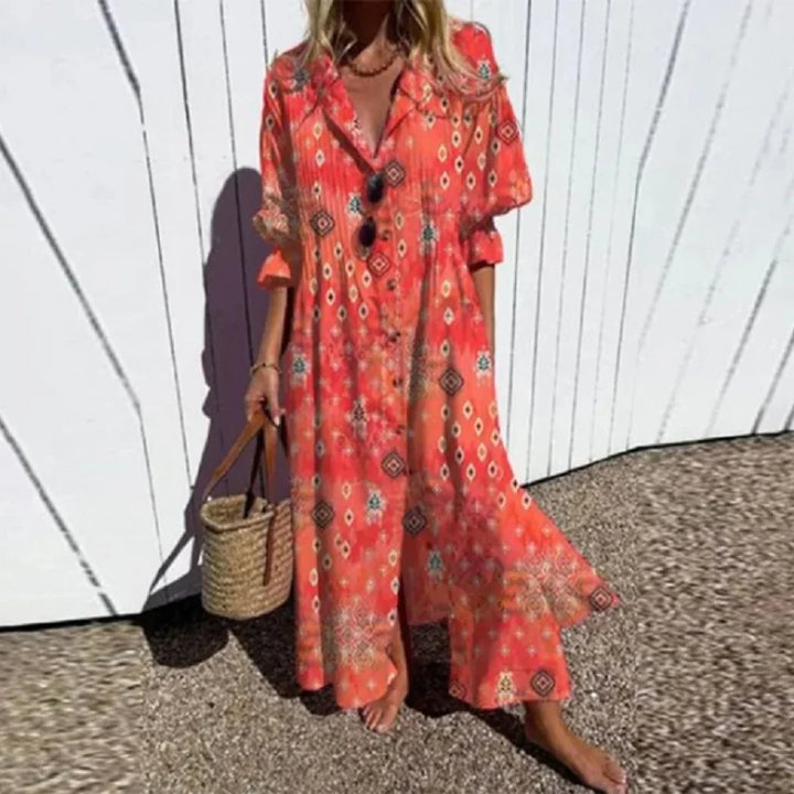 LOTTIE™ - RELAXED BOHO DRESS