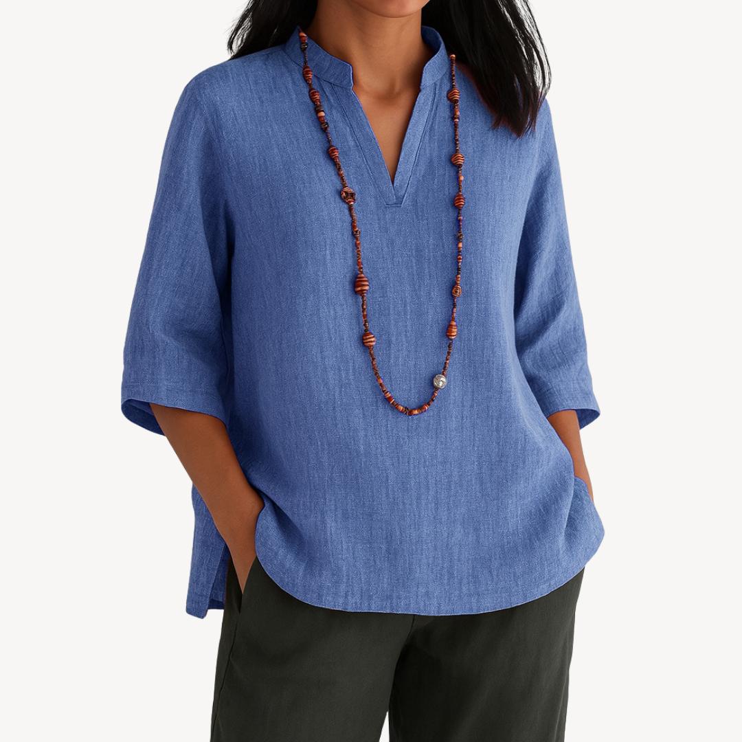 Linda – Women’s Elegant Tunic Blouse