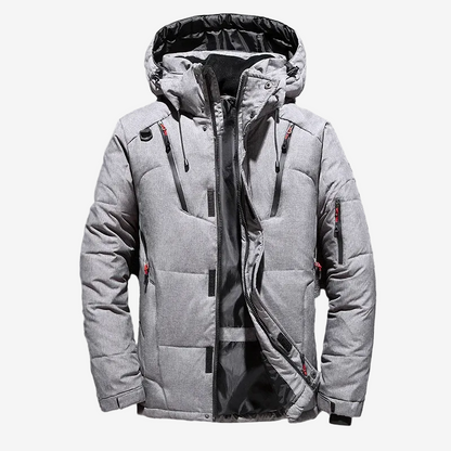 Oliver – Men’s Hooded Quilted Winter Puffer Jacket