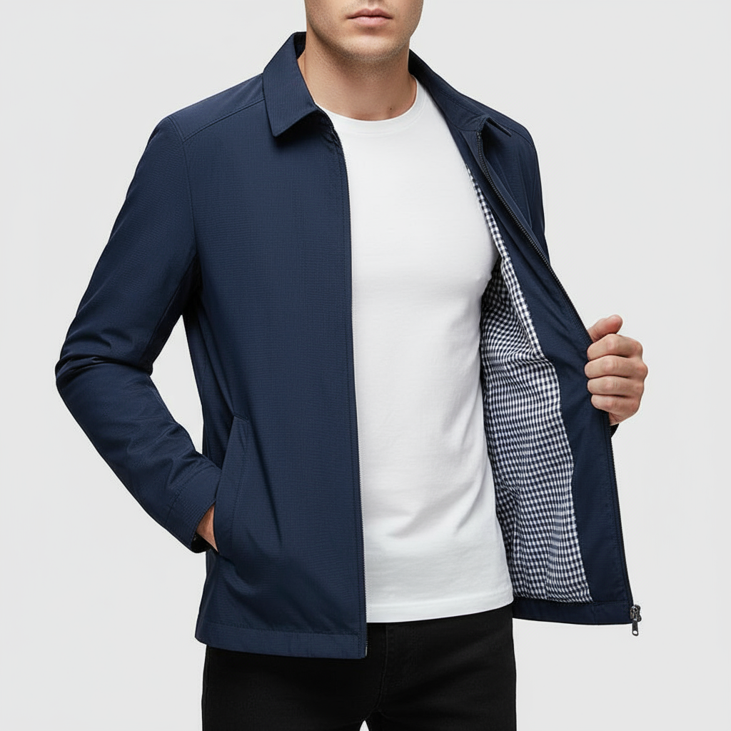 Theodore – Men’s Lightweight Polyester Fall Jacket