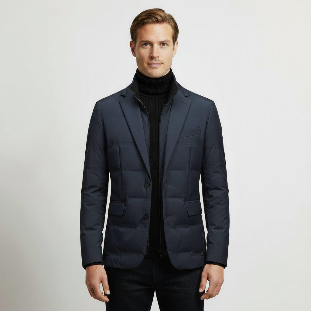 Lianze – Men’s Piumino Lightweight Duck Down Winter Jacket