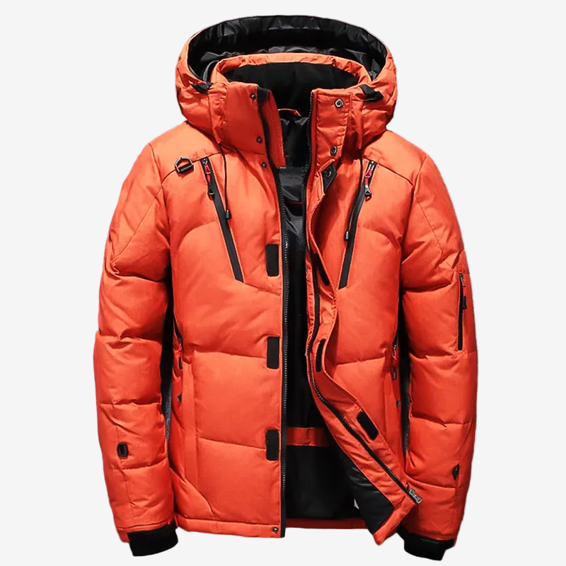 Oliver – Men’s Hooded Quilted Winter Puffer Jacket
