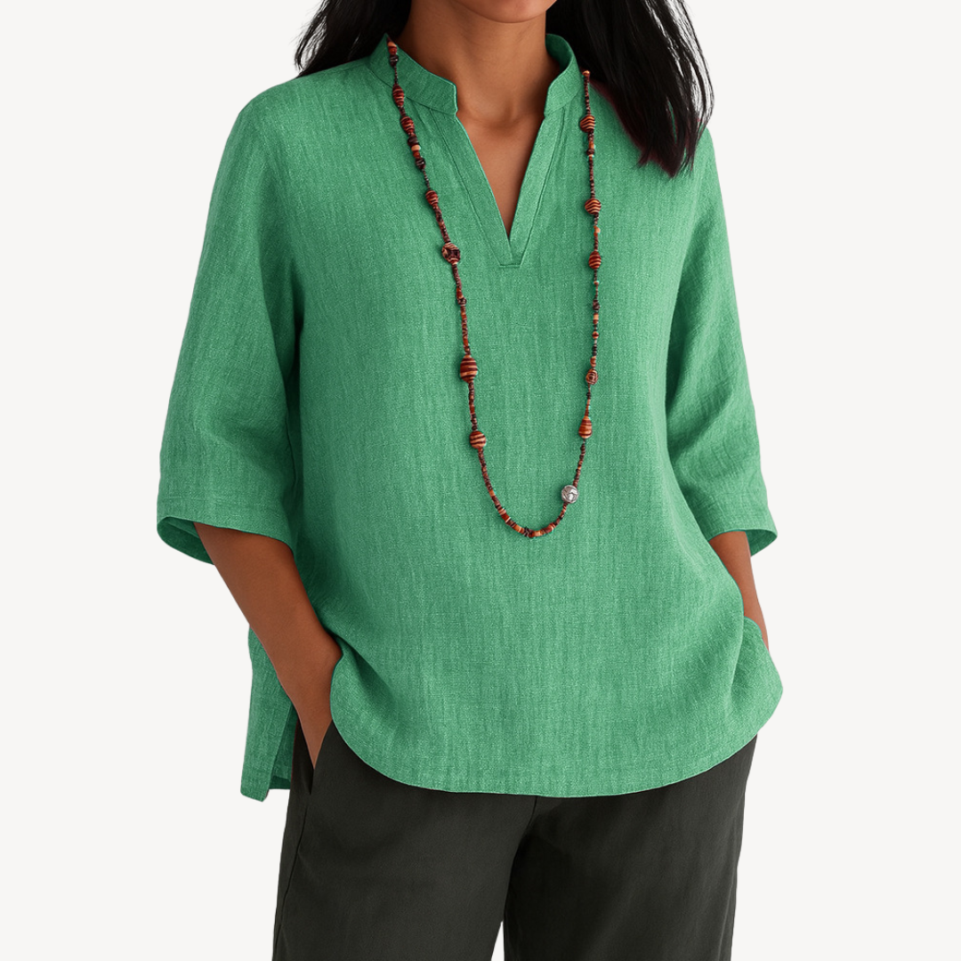 Linda – Women’s Elegant Tunic Blouse