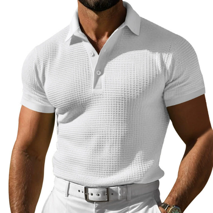 Derrick – Men’s Vintage-Inspired Polo Shirt