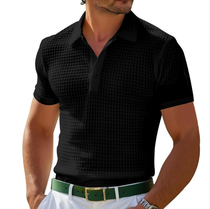 Derrick – Men’s Vintage-Inspired Polo Shirt