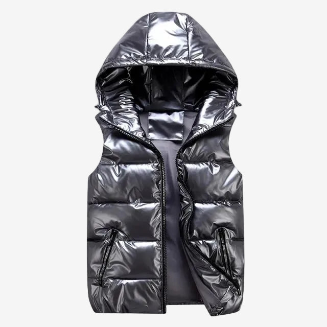 Owen – Men’s Hooded Quilted Puffer Vest