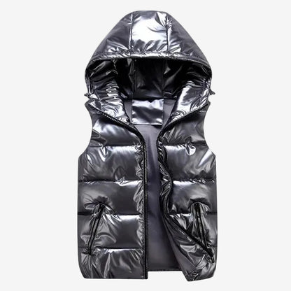 Owen – Men’s Hooded Quilted Puffer Vest