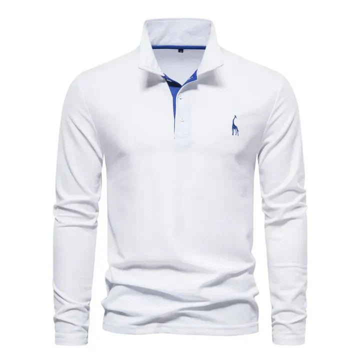 Theo – Men’s Long Sleeve Polo Shirt