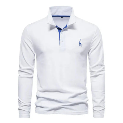 Theo – Men’s Long Sleeve Polo Shirt